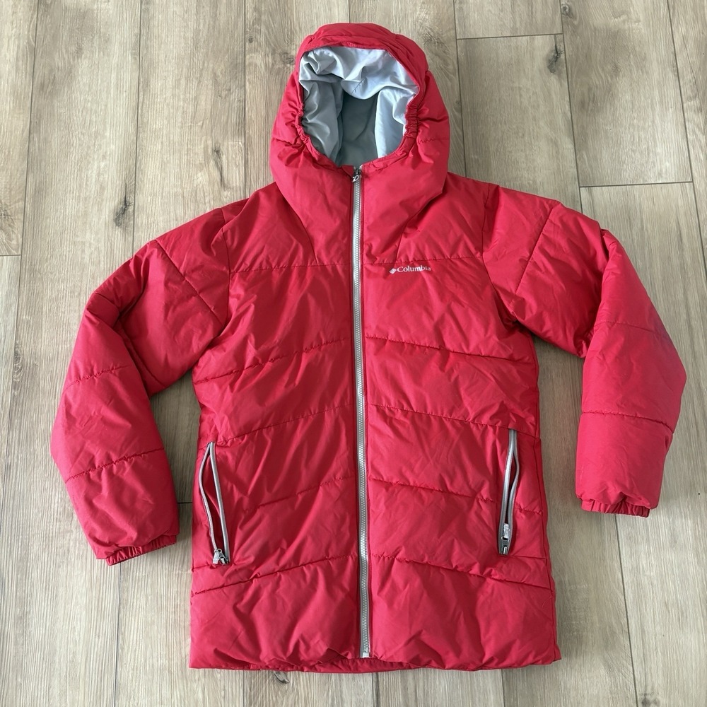 Columbia Sportswear Snowboard Ski Winter Jacket Size Youth XL (18/20) Red